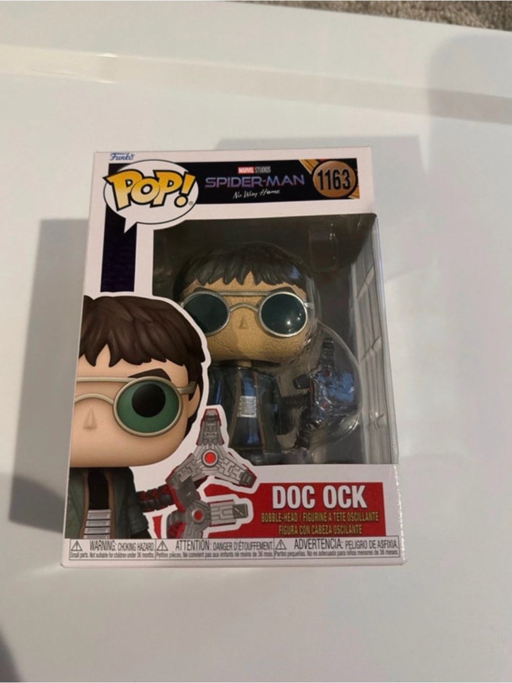 Funko Pop! Spider-Man Doc Ock with Green Glasses and Blue Outfit